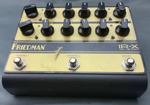Friedman Amplification - IR-X 2-Channel Tube Preamp Pedal